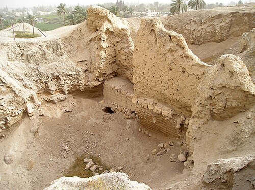 ruins at Tell es Sultan