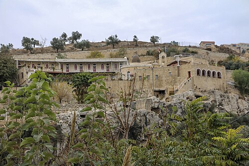 building at Akeldama