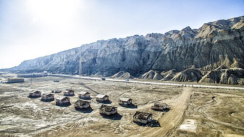 cliffs at Es Sebkha