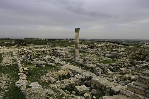 ruins at Tell Hesban