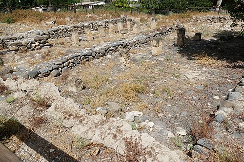 ruins at Tel Ein Gev