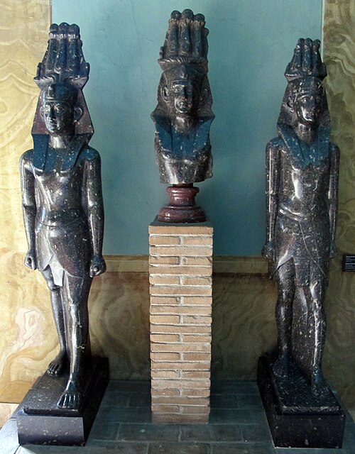 statue of a god worshiped at Tell el Farama