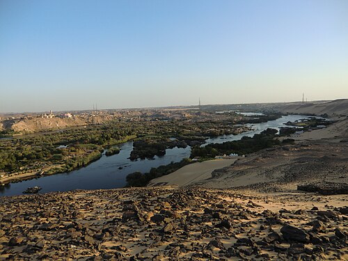 panorama of the Nile River