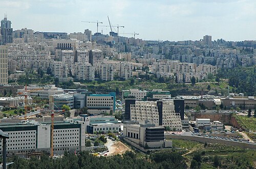 cityscape of Har Hotzvim