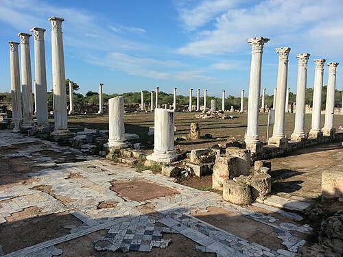 ruins at Salamis