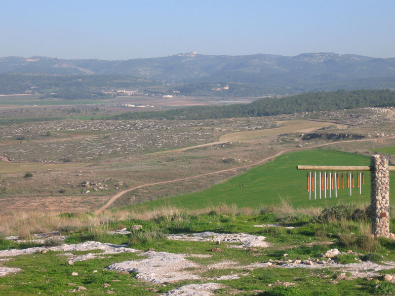 panorama of the Ayalon Valley