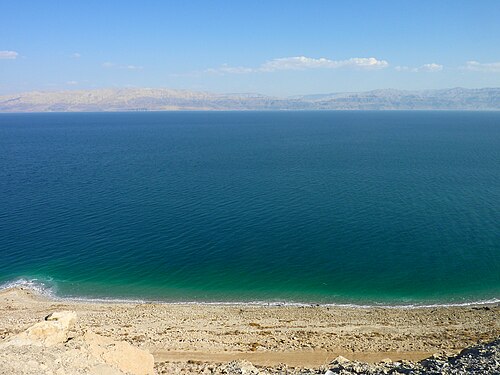 panorama of the Dead Sea