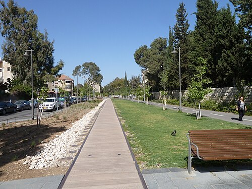 park in the Valley of Rephaim
