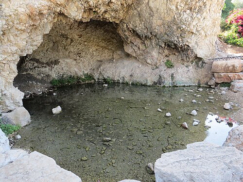 pool at the Well of Harod
