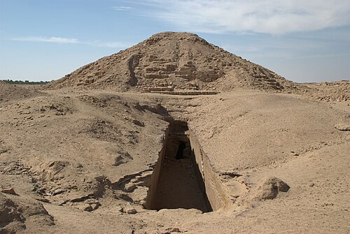 pyramid at El-Kurru in Ethiopia