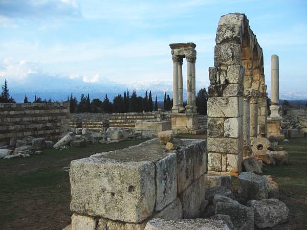 ruins at Anjar