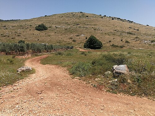panorama of Horbat Qana