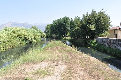 river at the Forum Appii