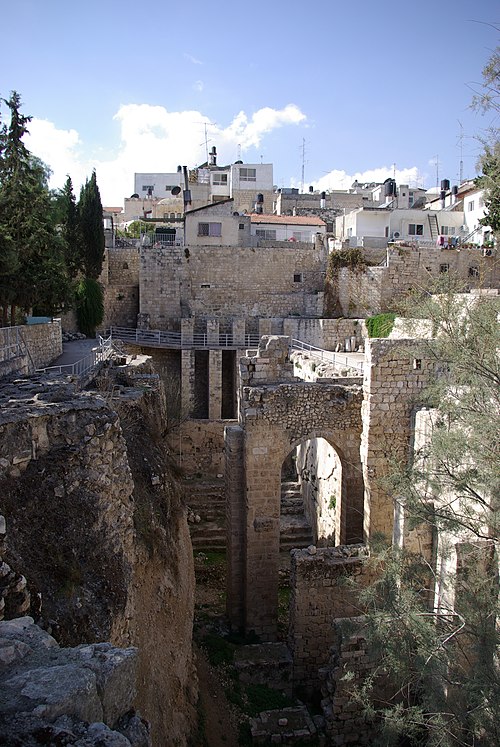 ruins at the Pool of Bethesda