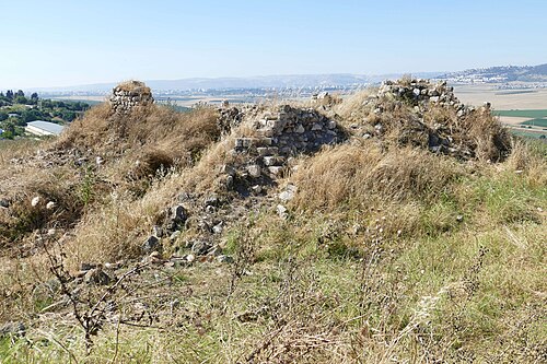 ruins at Tel Yizre’el