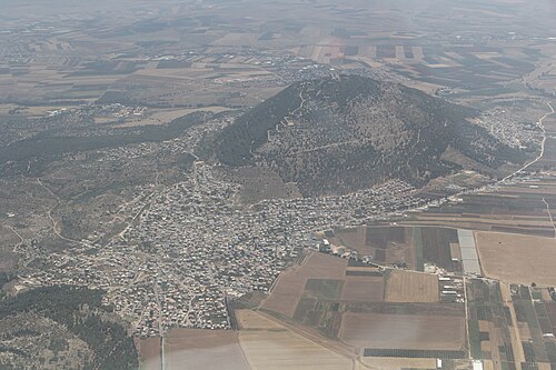 aerial panorama of Horvat Devora