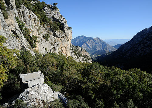 panorama of mountains in Pamphylia
