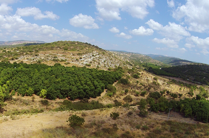 panorama of Tel Avdon