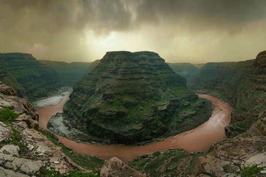 panorama of the Karkheh River