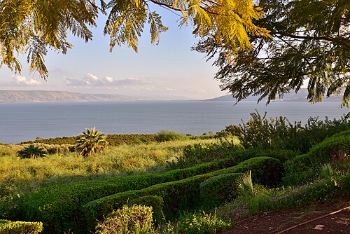 panorama of the Sea of Galilee