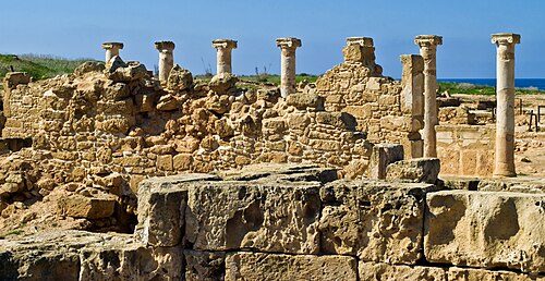 ruins at New Paphos