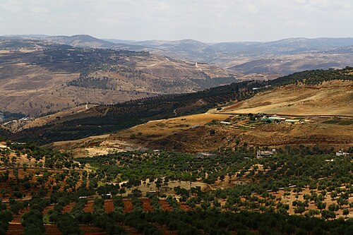 panorama of hills in Gilead 1