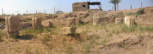 ruins at Memphis