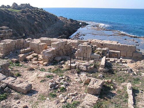 ruins at Tel Dor