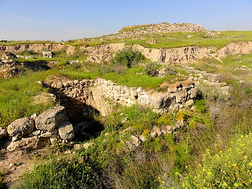 ruins at Tell ed Duweir