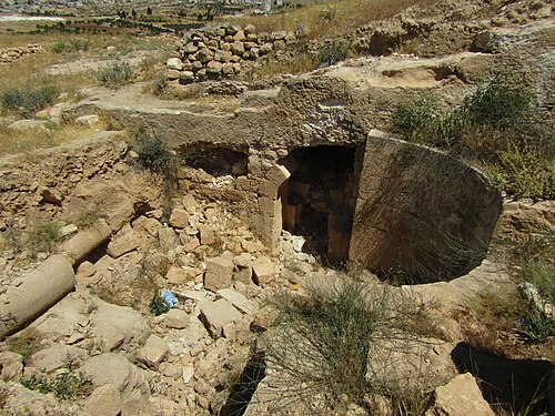 ruins at Tell Zif
