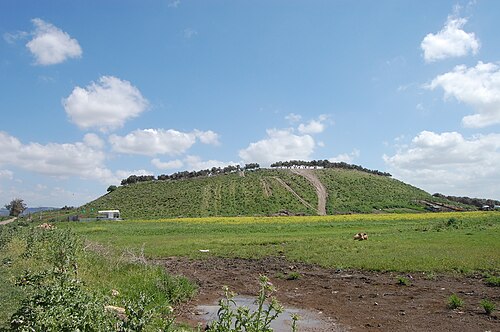 panorama of Tell Keisan
