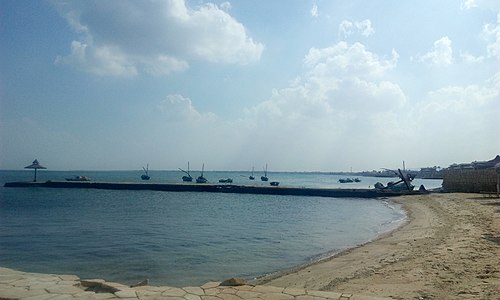 panorama of the Great Bitter Lake