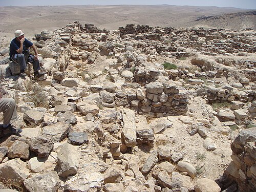 ruins at Horbat Uza