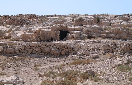 ruins at Tel Main