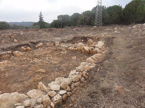 ruins at Tel Akko