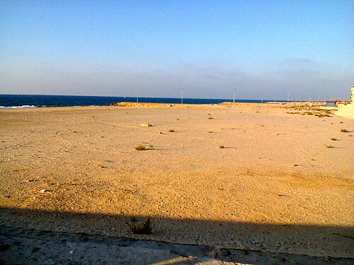 mouth of Wadi al Arish
