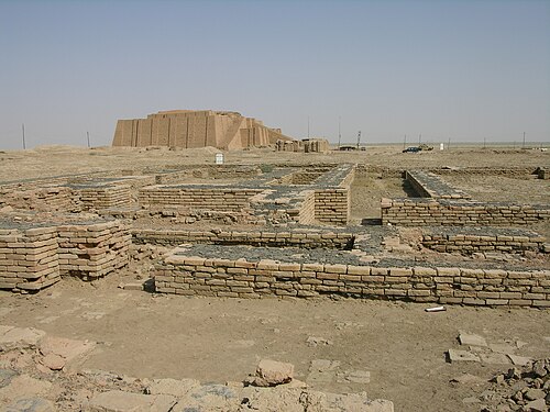 ruins at Tell el Muqayyar