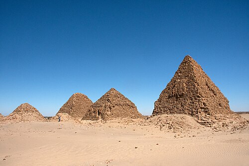 pyramids of Nuri in Cush 1