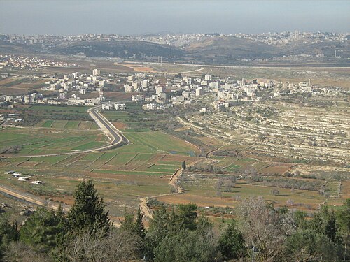 panorama of the Valley of Gibeon