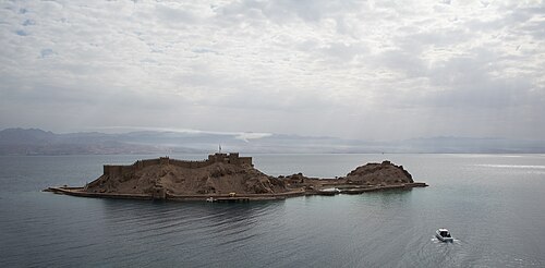 panorama of Jezirat Faraun