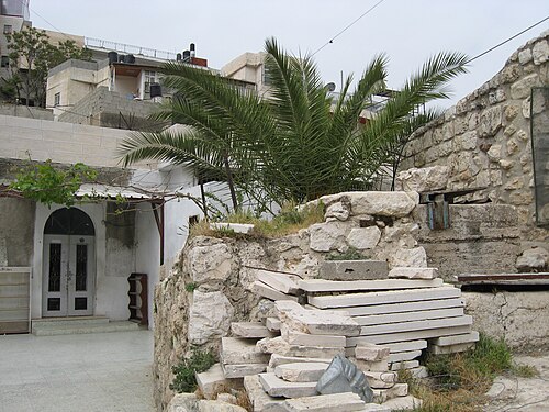 building at Bir Ayub
