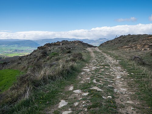 Roman road in Hispania
