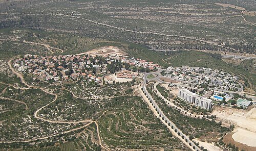 aerial cityscape of Shoresh