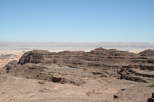panorama of Debbet er Ramleh