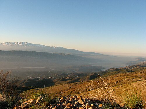 panorama of the Beqaa Valley