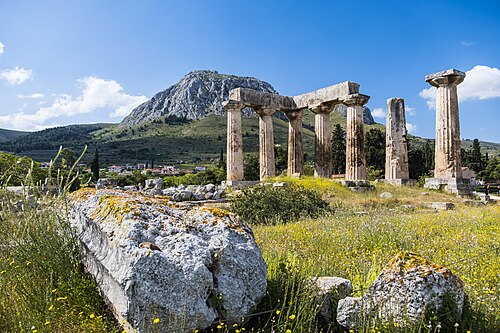 ruins at Corinth