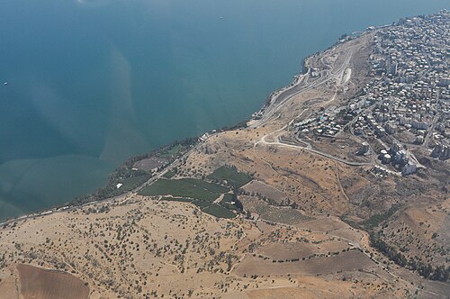 aerial panorama of Tel Raqqat