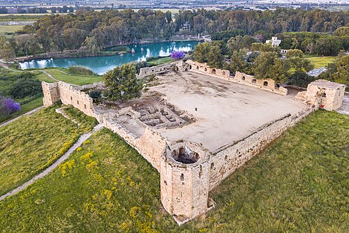 aerial panorama of Tell Ras el Ain