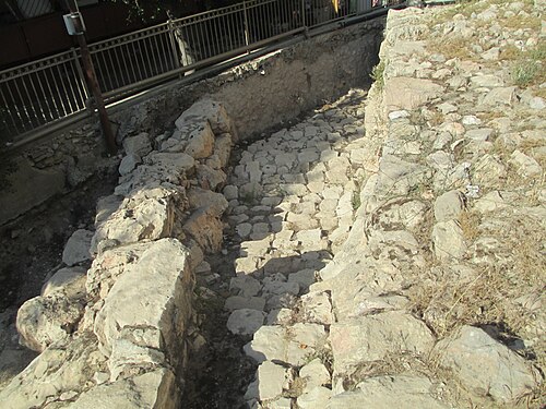 ruins at Tel Rumeida