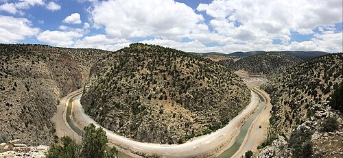 panorama of a hill in Lycaonia
